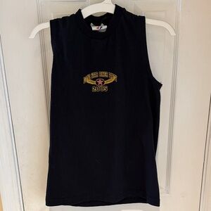 Women’s med . Tank lone Star Biker Party.Galveston Tx 2005 . Hurricane Rita